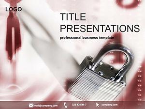 Restricted access PowerPoint Template