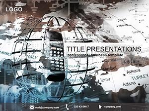 Mobile PowerPoint Template Presentation