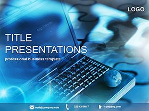 Internet connection PowerPoint Template