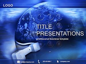 Telephone services PowerPoint Template