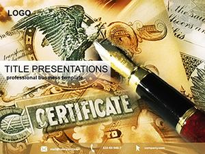 Certificate PowerPoint Template