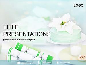 Birthday cake PowerPoint Template