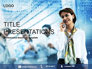Successful Business Leader PowerPoint Template
