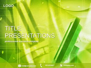 LCD monitors PowerPoint template