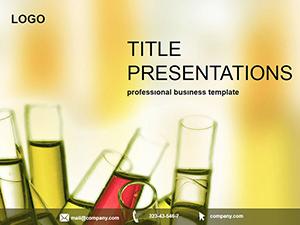 Chemistry PowerPoint template presentation