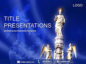 Christian Monuments PowerPoint Template