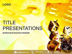 Jewish tradition PowerPoint Template