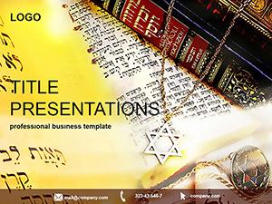 Jewish Scriptures PowerPoint Template