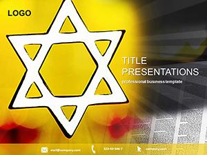 Jewish faith PowerPoint Template