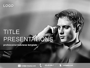 Business assistance PowerPoint Template