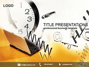 Computer and Information Technology PowerPoint Template