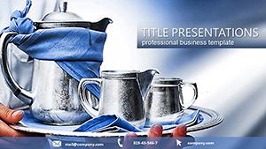 Free Hotel Service PowerPoint Template for Presentations