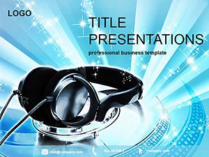 DJ Mixing Software PowerPoint templates