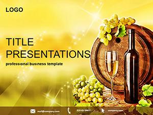 Wine Guide PowerPoint presentation template