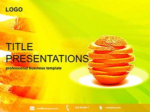 Diet Products PowerPoint templates
