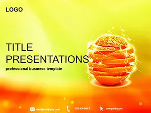 Exotic Fruit PowerPoint templates