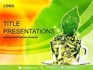 Tea sorts and Production PowerPoint templates