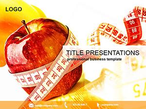 Dietary guidelines PowerPoint template