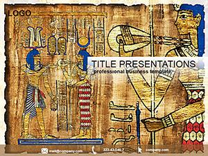 Pharaohs Secret PowerPoint templates