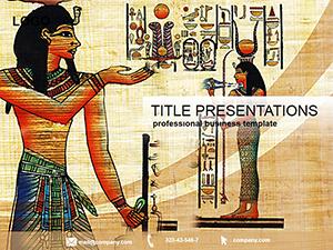 Egypt and Art PowerPoint templates