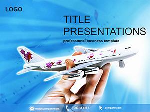Airline tickets PowerPoint templates