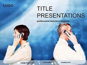 Business Technology PowerPoint Template for Presentations