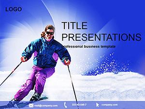 Mountain Ski Resort PowerPoint templates