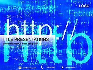 Web search PowerPoint Template
