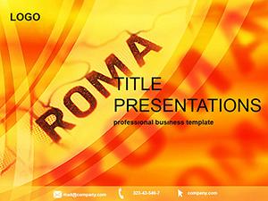 Rome City PowerPoint Template - Download for Presentations