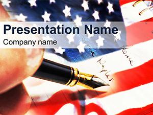 U.S. Government PowerPoint Template