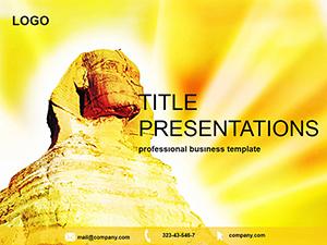 Great Sphinx of Giza PowerPoint Template: Presentation