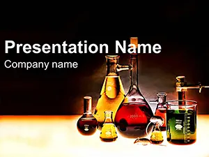 Chemistry laboratory PowerPoint Template