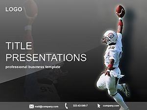 Game of American Football PowerPoint Template