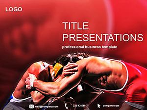 Judo Sport PowerPoint Template