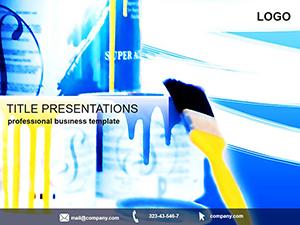 Paint Room PowerPoint Template