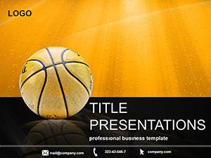 Sports ball PowerPoint template