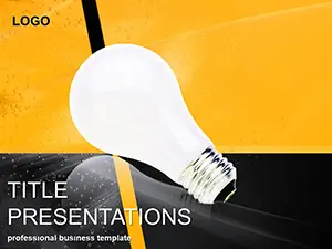 Lightbulb PowerPoint template
