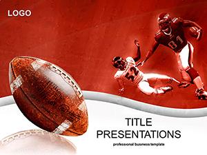 American Football League PowerPoint template