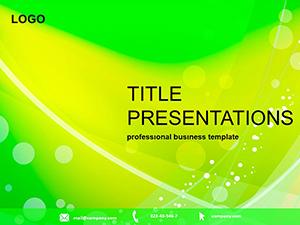 Green light PowerPoint templates