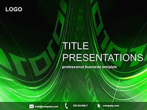 Green Light Merger PowerPoint templates
