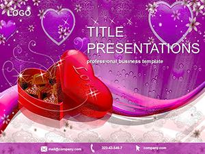 Show Your Love with Red Heart PowerPoint Template