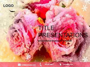 Roses PowerPoint presentation template