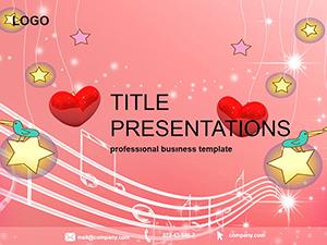 Kiddie Tunes Birthday Themes for PowerPoint