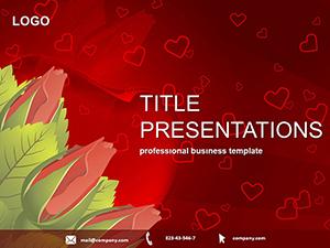 Flowers and Love: PowerPoint templates