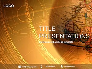 Planet PowerPoint template