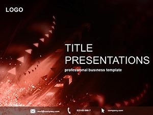 Vector Arrows template: PowerPoint template
