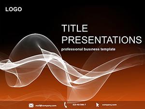 Smoking Pattern template: PowerPoint template