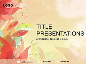 Abstract Shapes PowerPoint Template: Presentation