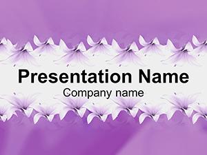 Little Lily PowerPoint presentation template
