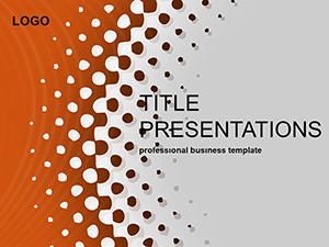 Free Grain Abstract PowerPoint Template: Presentation